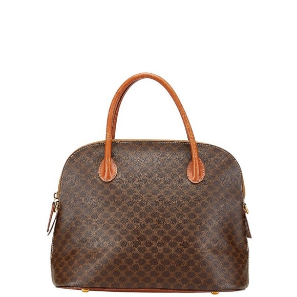 Celine Macadam brown handbag leather - Picture 1 of 8